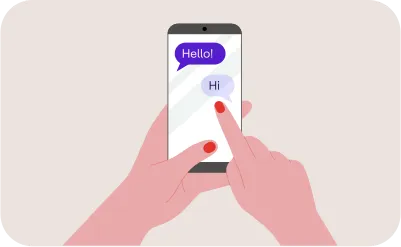 Chat illustration
